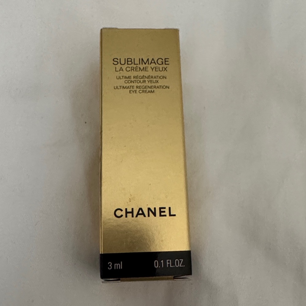 CHANEL Sublimage La Crème Yeux in Gold Box 3 ml